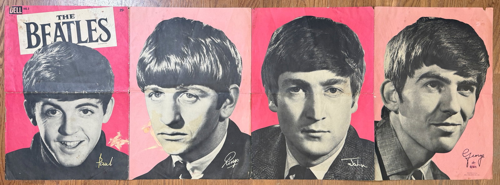 DELL BEATLES POSTER #2 (1 of 2)
