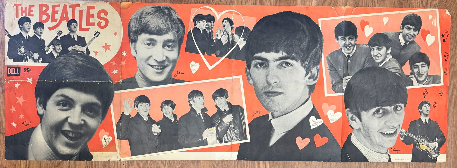 DELL BEATLES POSTER #1 (1 of 2)