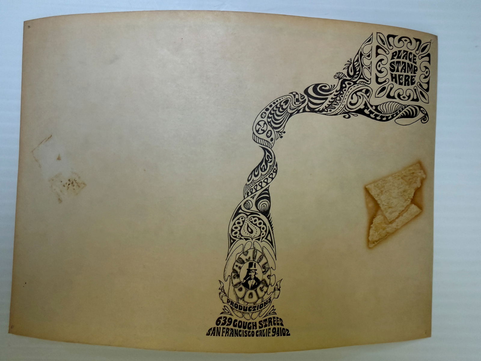 VANILLA FUDGE POSTCARD - 2