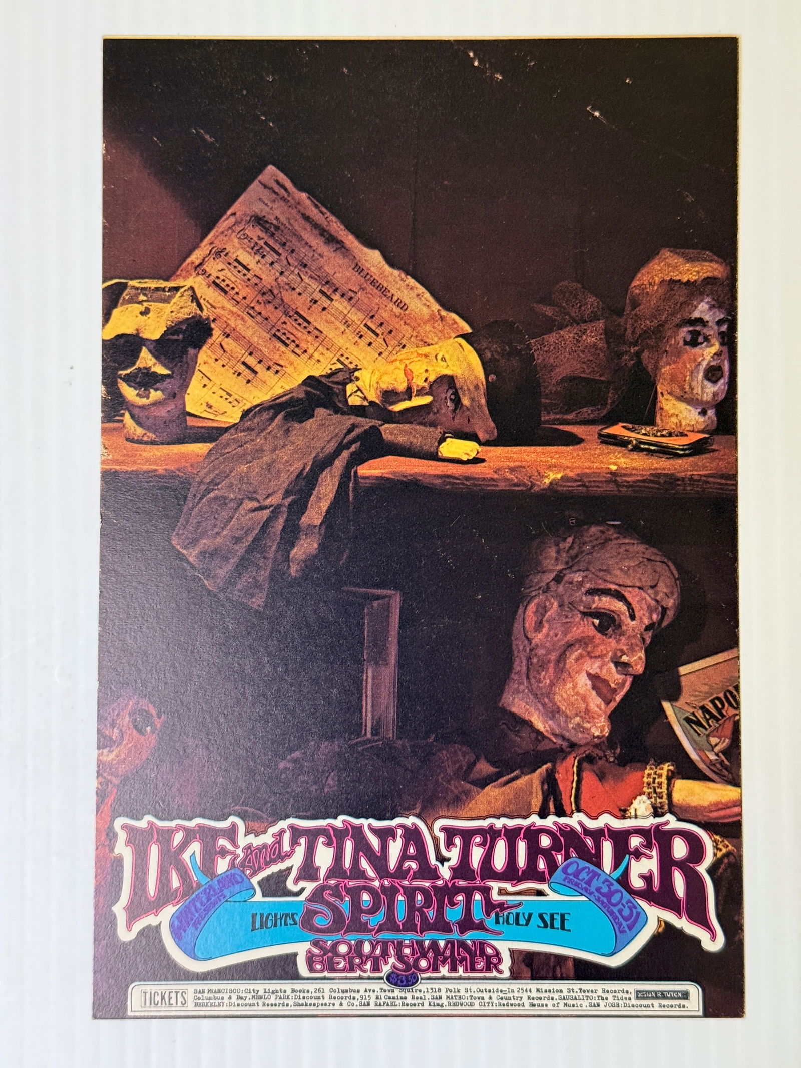 IKE & TINA TURNER HANDBILL: IKE & TINA TURNER HANDBILL