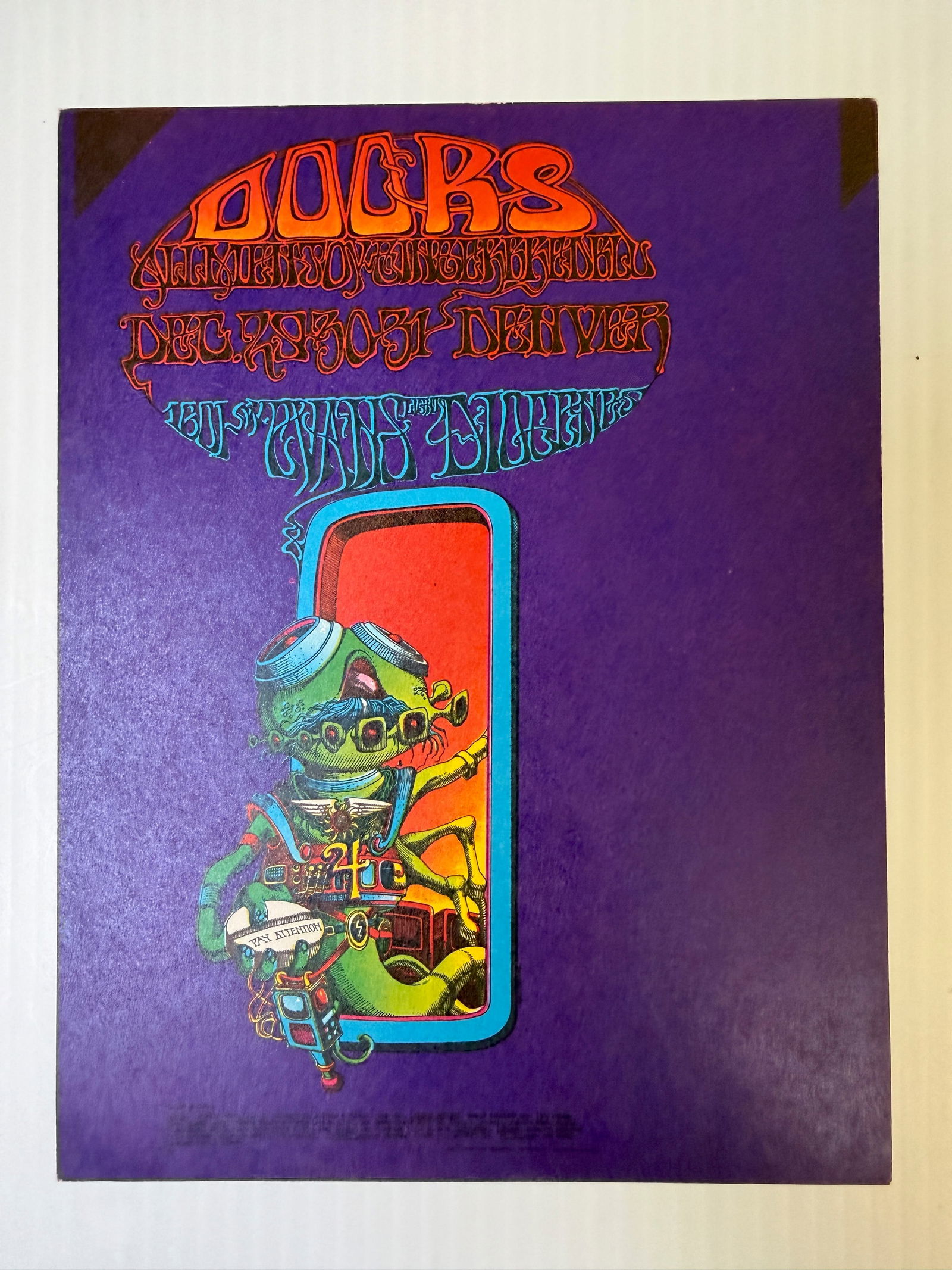 DOORS POSTCARD