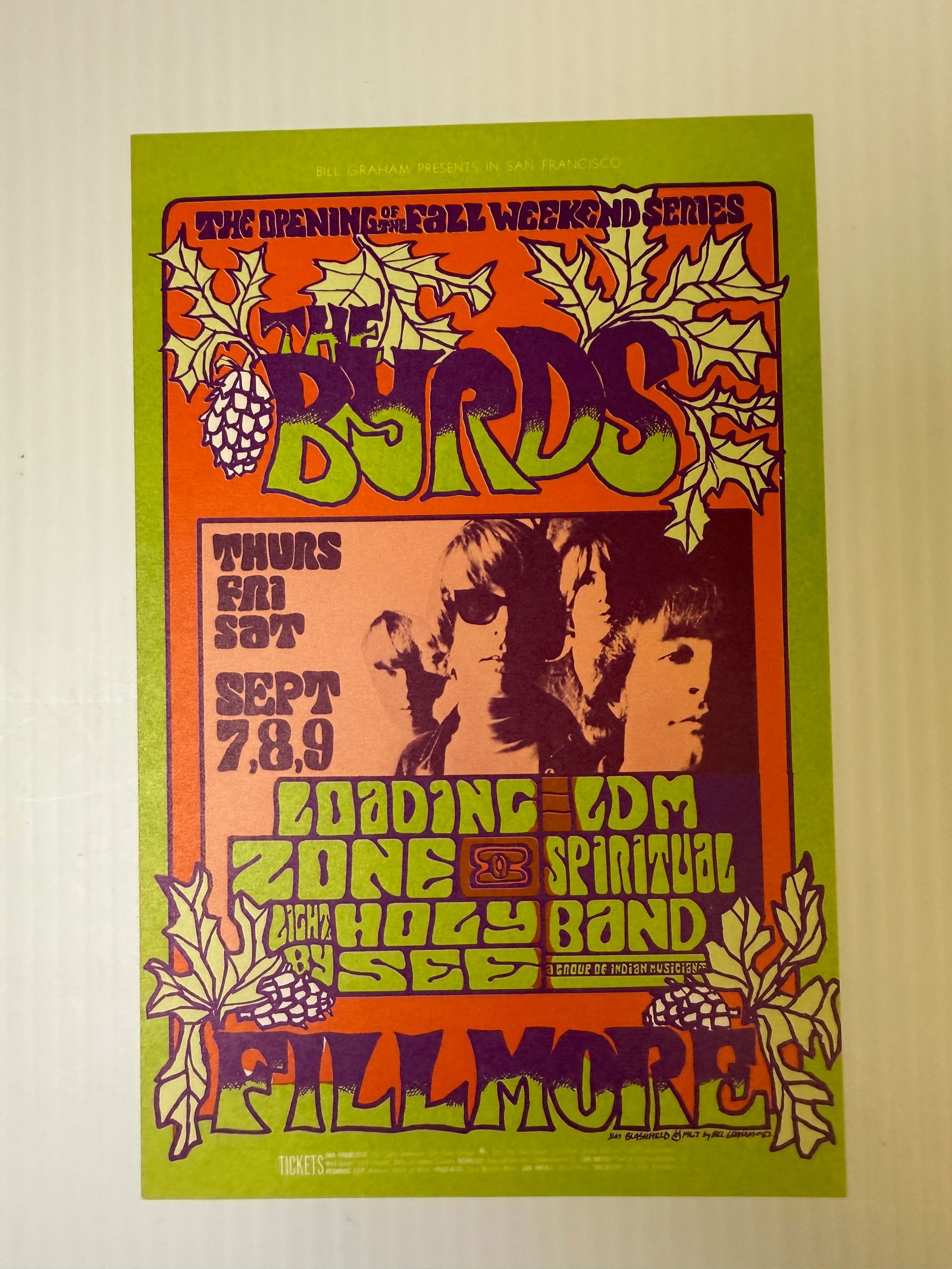 BYRDS POSTCARD (1 of 2)