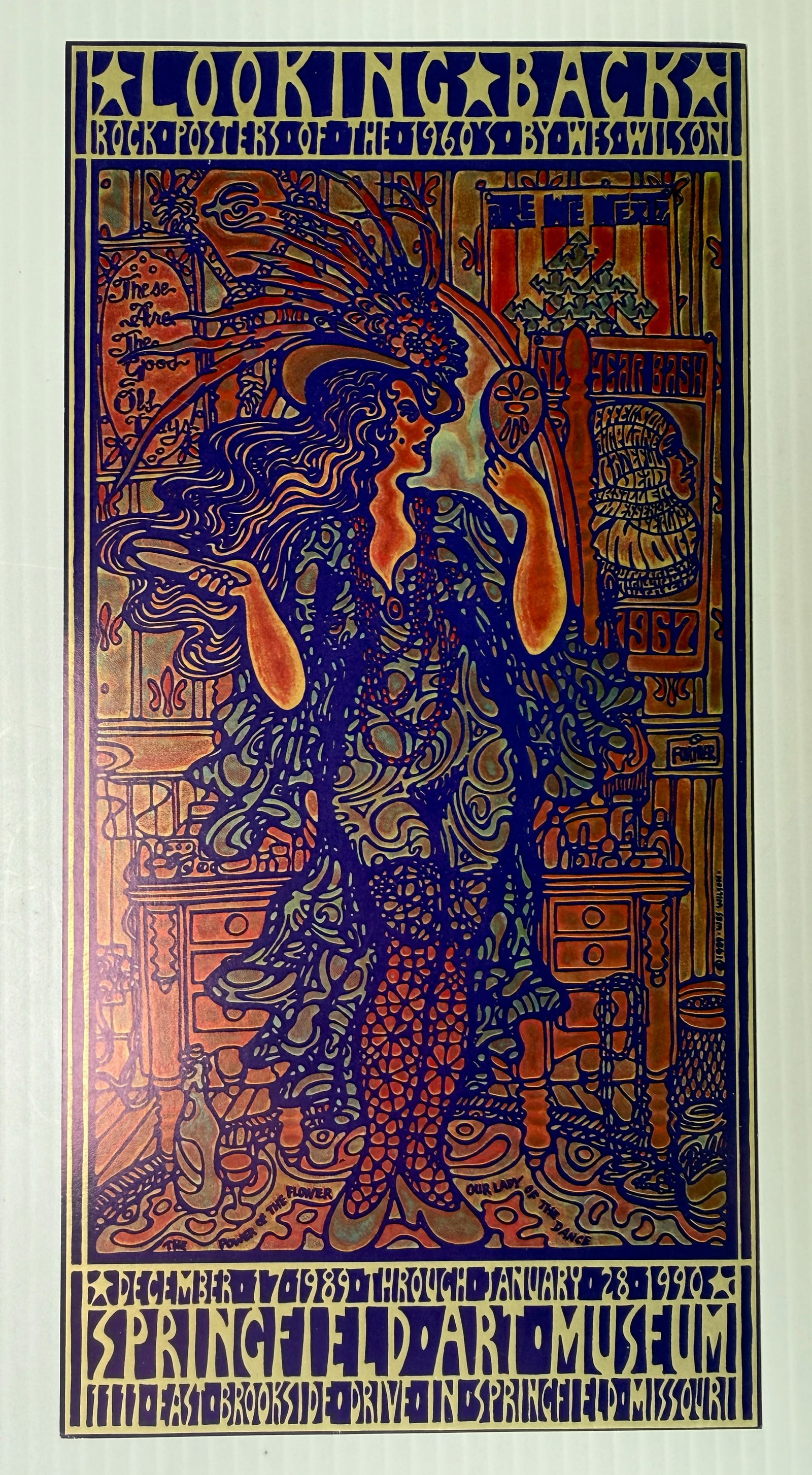 60S ROCK POSTERS - BY WES WILSON - HANDBILL (1 of 2)