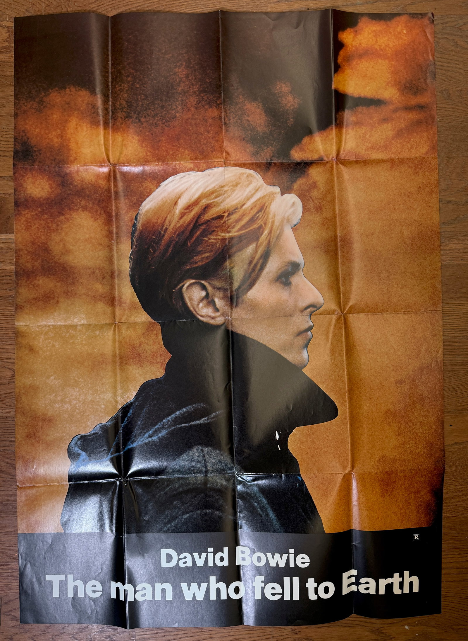 1976 DAVID BOWIE THE MAN WHO FELL TO EARTH ORIGINAL MOVIE POSTER (1 of 1)