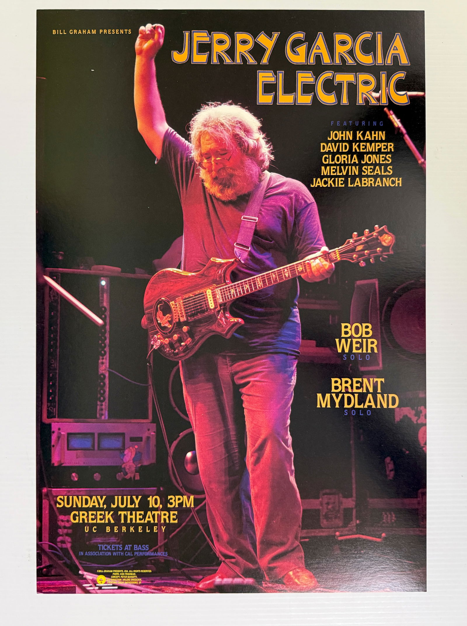 JERRY GARCIA ELECTRIC: JERRY GARCIA ELECTRIC 1988