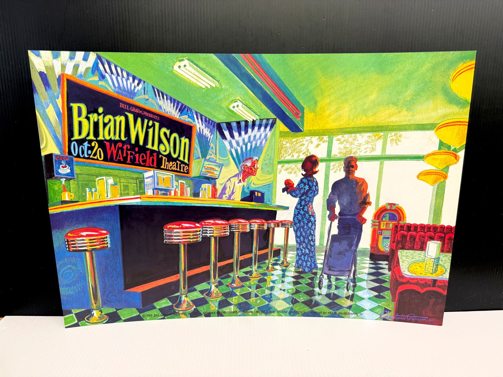 BRIAN WILSON AT THE WARFIELD: BRIAN WILSON AT THE WARFIELD