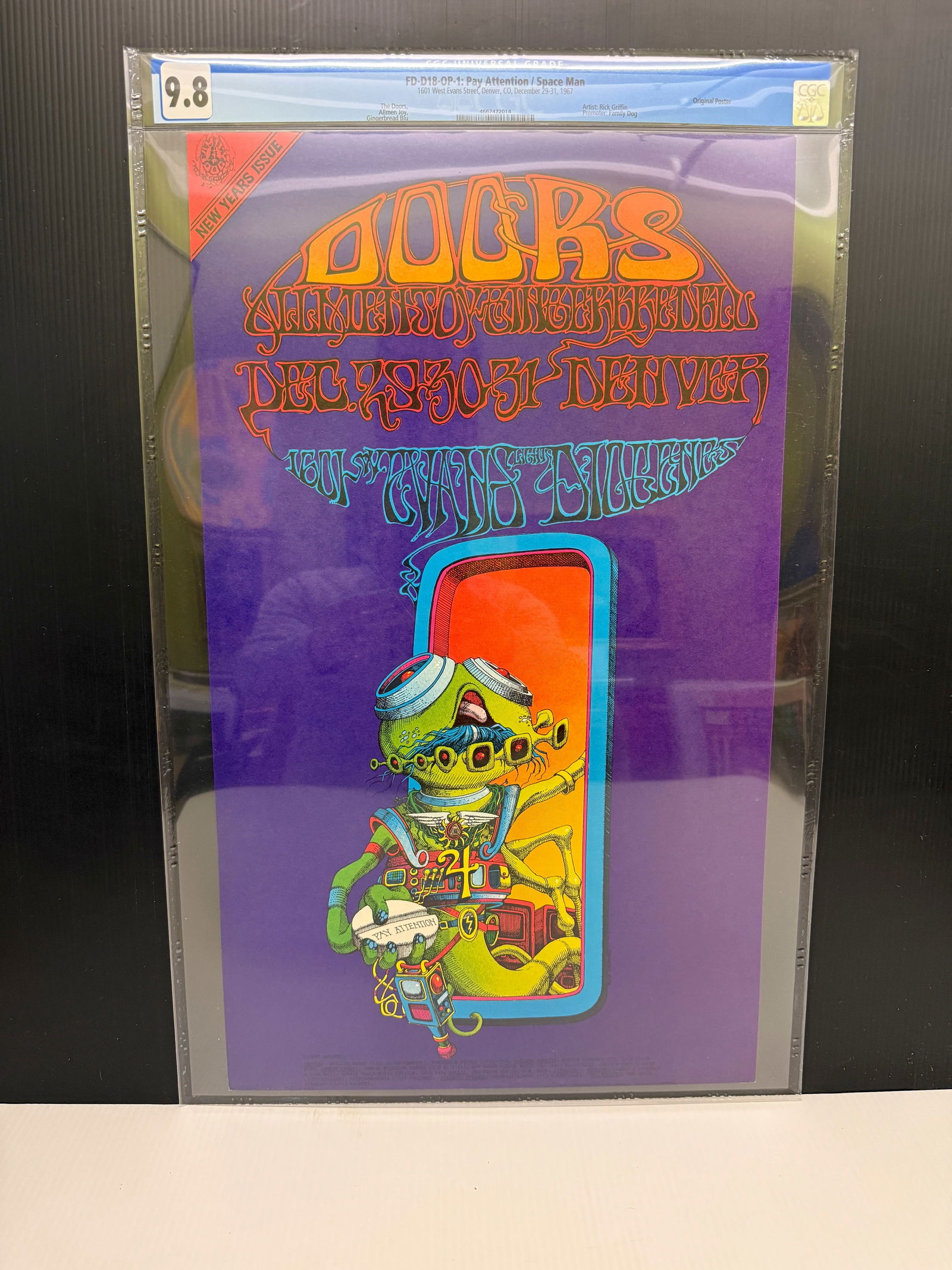 FDD18 - 1ST - DOORS - GRADED 9.8: FDD18 - 1ST - DOORS - GRADED 9.8