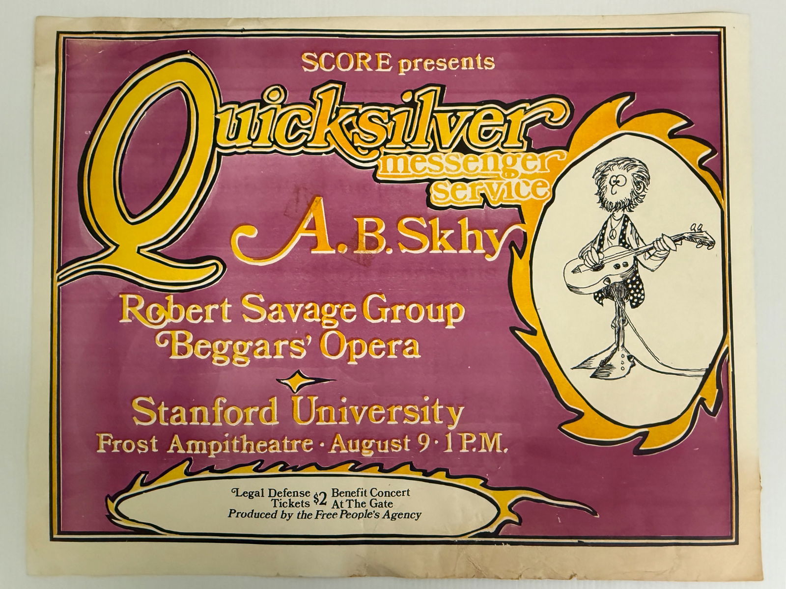 QUICKSILVER MESSENGER SERVICE RARITY - 1969 (1 of 3)