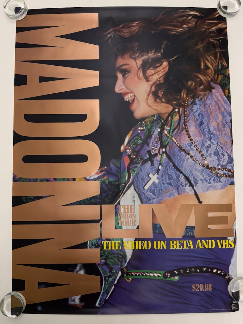 MADONNA LIVE - THE VIRGIN TOUR: MADONNA LIVE - THE VIRGIN TOUR