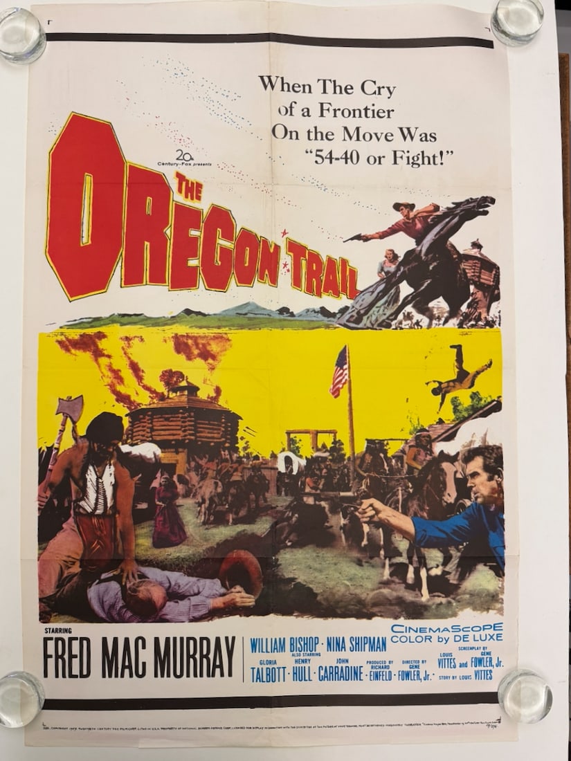 THE OREGON TRAIL: THE OREGON TRAIL - FRED MAC MURRAY