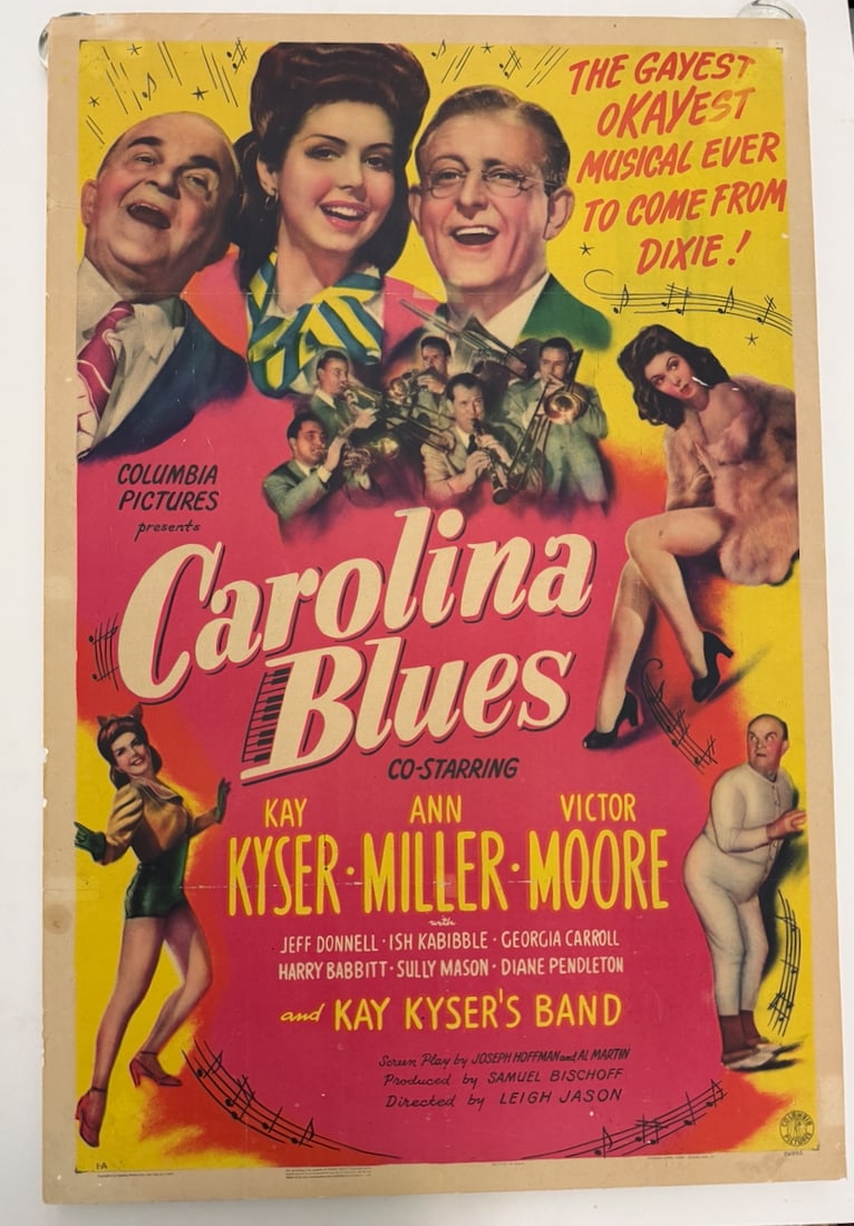 CAROLINA BLUES: CAROLINA BLUES - MOUNTED ON FOAM CORE. SHIPS FLAT.