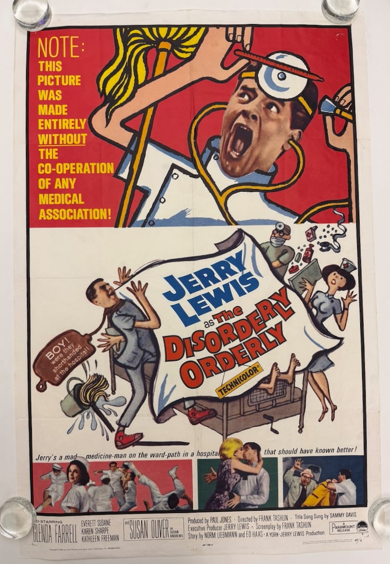 THE DISORDERLY ORDERLY: THE DISORDERLY ORDERLY - JERRY LEWIS -