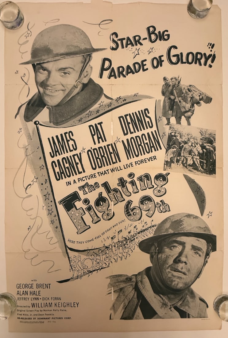 THE FIGHTING 69TH: THE FIGHTING 69TH - JAMES CAGNEY
