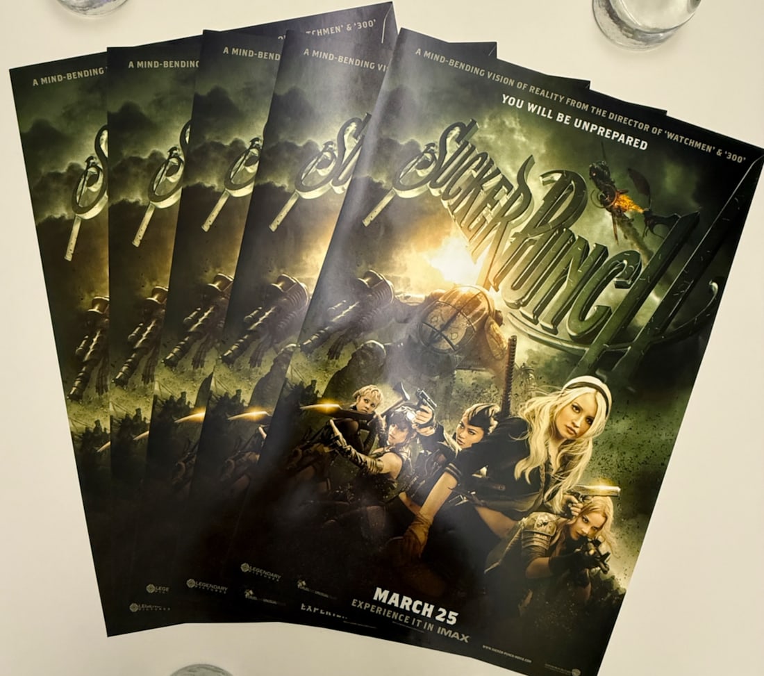 SUCKER PUNCH - SET: SUCKER PUNCH - SET OF 5 SMALL FORMAT POSTERS