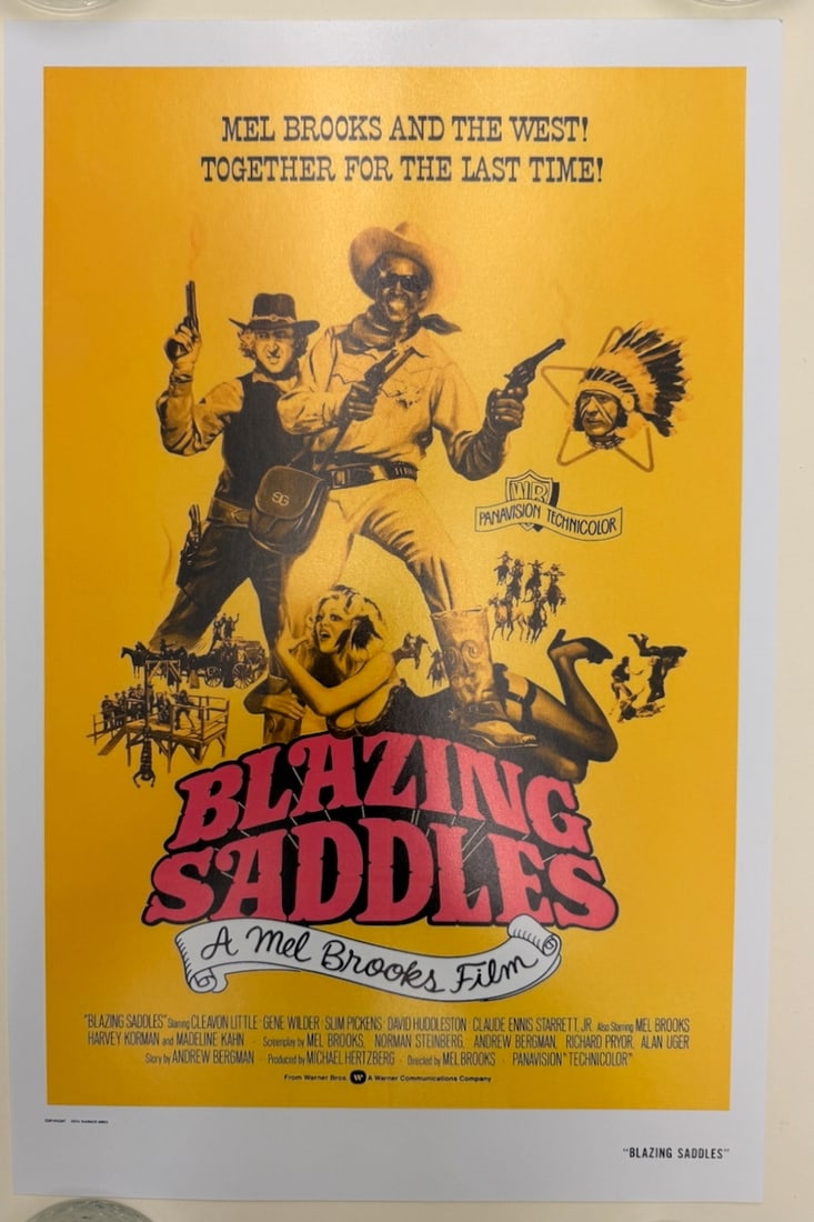 BLAZING SADDLES: BLAZING SADDLES - MEL BROOKS - GENE WILDER - HARVEY KORMAN - MADELINE KAHN - RICHARD PRYOR