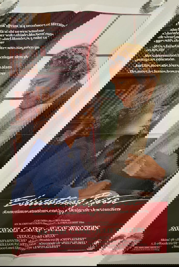 EDUCATING RITA: EDUCATING RITA - MICHAEL CAINE - JULIE WALTERS