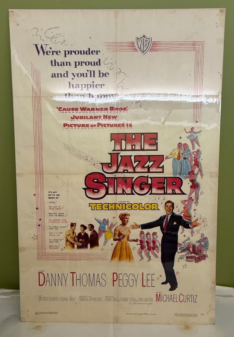 THE JAZZ SINGER: THE JAZZ SINGER - DANNY THOMAS - PEGGY LEE