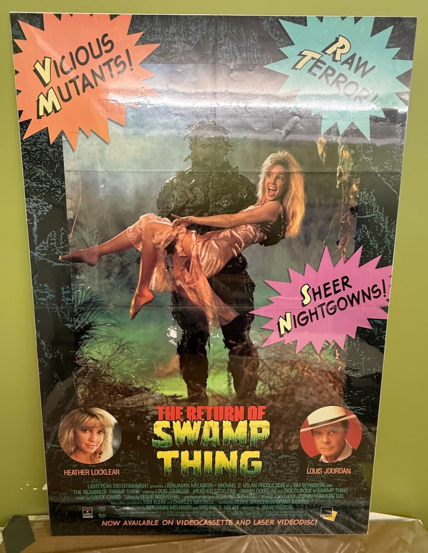 THE RETURN OF SWAMP THING: THE RETURN OF SWAMP THING - HEATHER LOCKLEAR