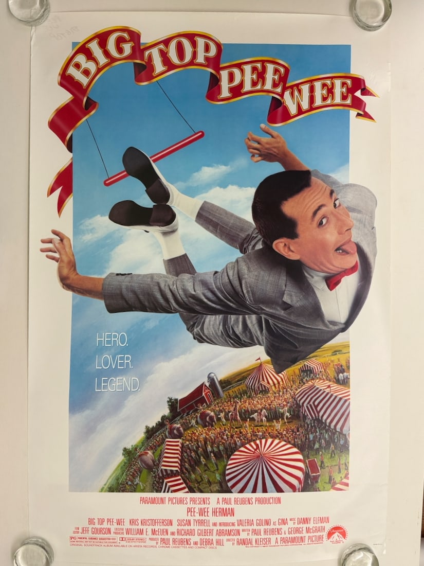 BIG TOP PEE WEE: BIG TOP PEE WEE - PAUL RUBENS - KRIS KRISTOFFERSON