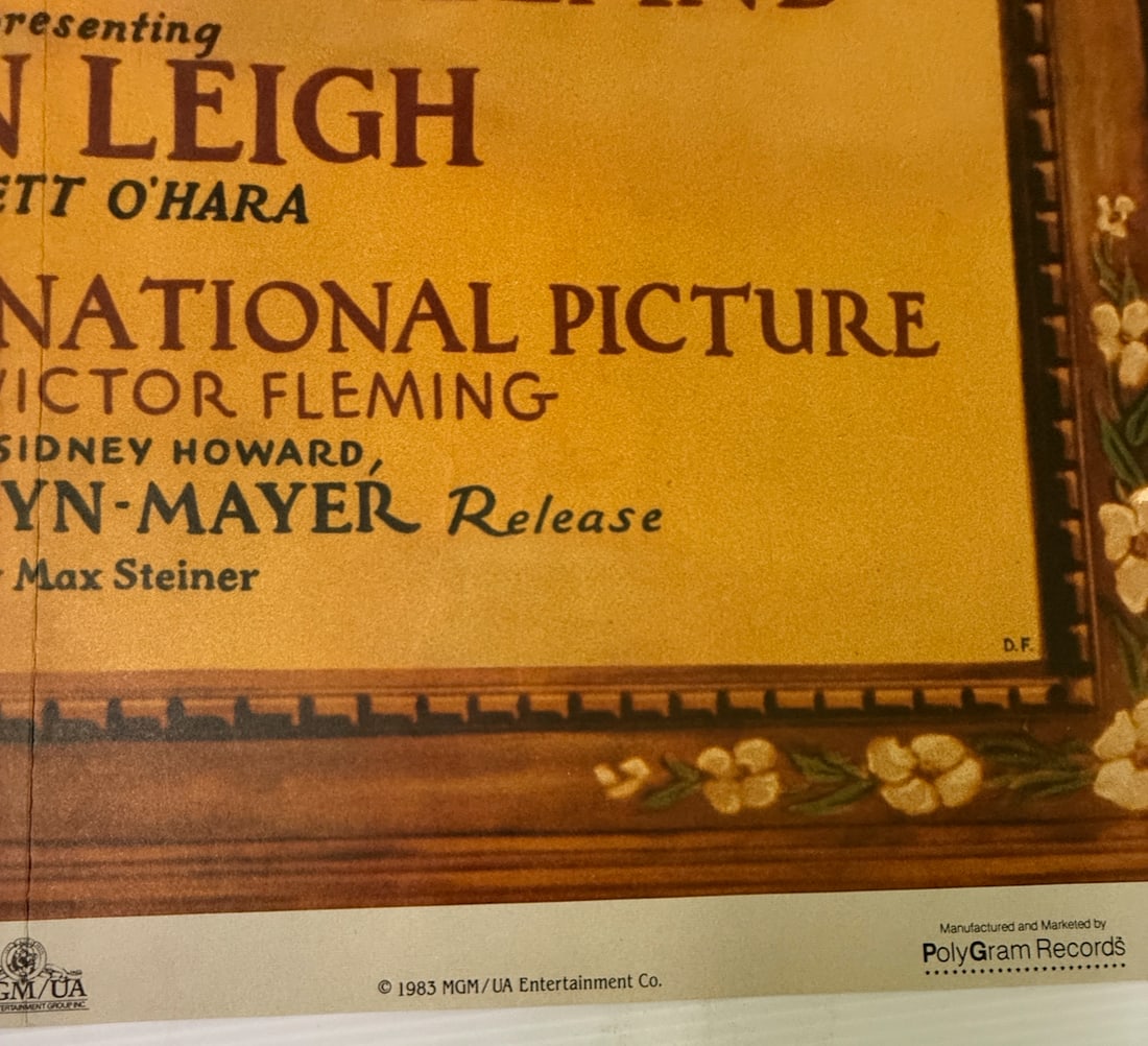 GONE WITH THE WIND - 1983 RE-RELEASE - 2