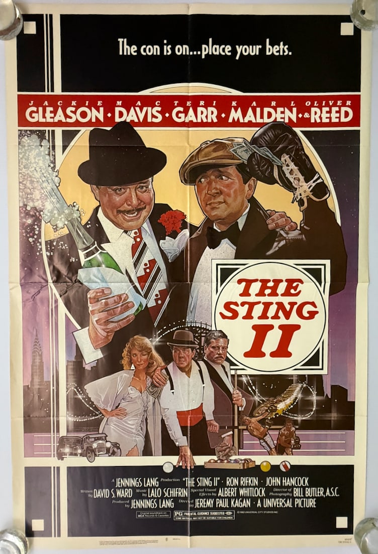 THE STING II: THE STING II - JACKIE GLEASON. MAC DAVIS - TERI GARR