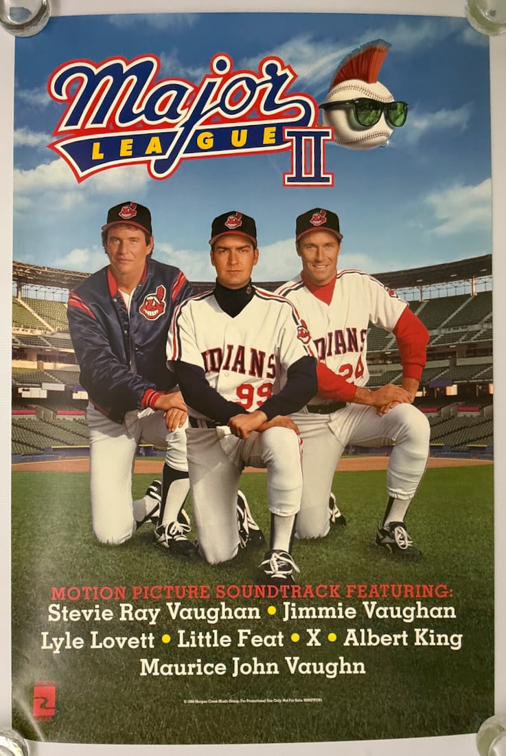 MAJOR LEAGUE II: MAJOR LEAGUE II - FEATURING THE SOUNDTRACK WITH STEVIE RAY VAUGHAN - LYLE LOVETT - LITTLE FEAT - X - ALBERT KING.