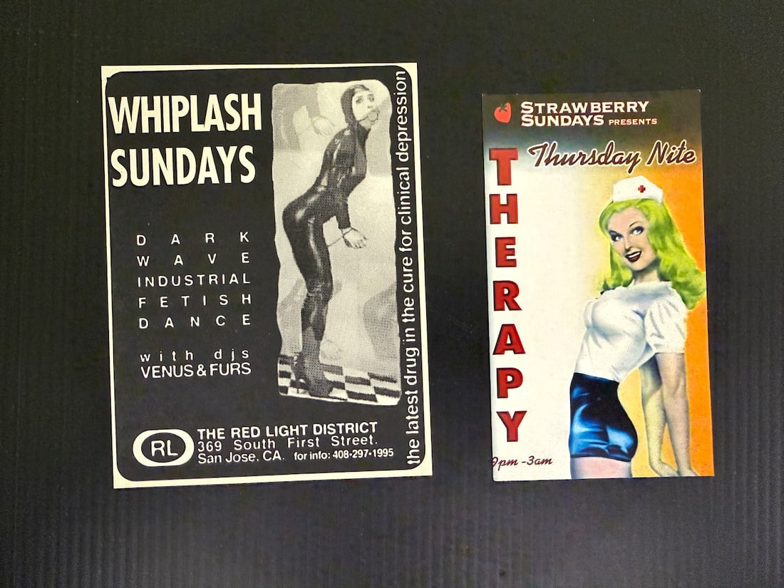 Fetish Dance - Red Light District postcards