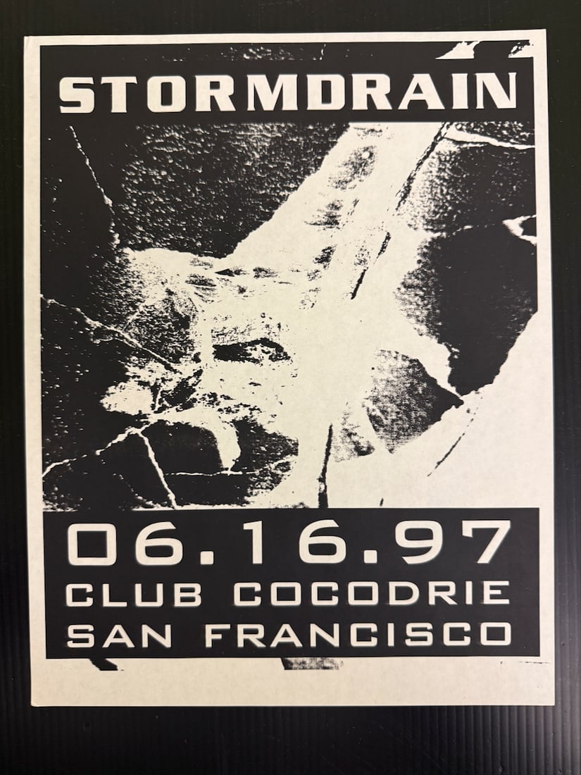 Stormdrain at Club Cocodrie in San Francisco: Stormdrain at Club Cocodrie in San Francisco