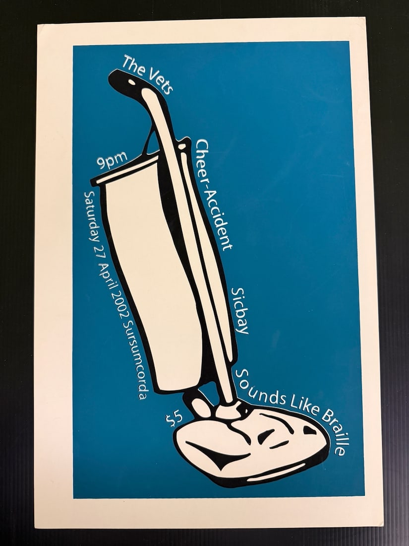 THE VETS - CHEER-ACCIDENT POSTER: THE VETS - CHEER-ACCIDENT POSTER
