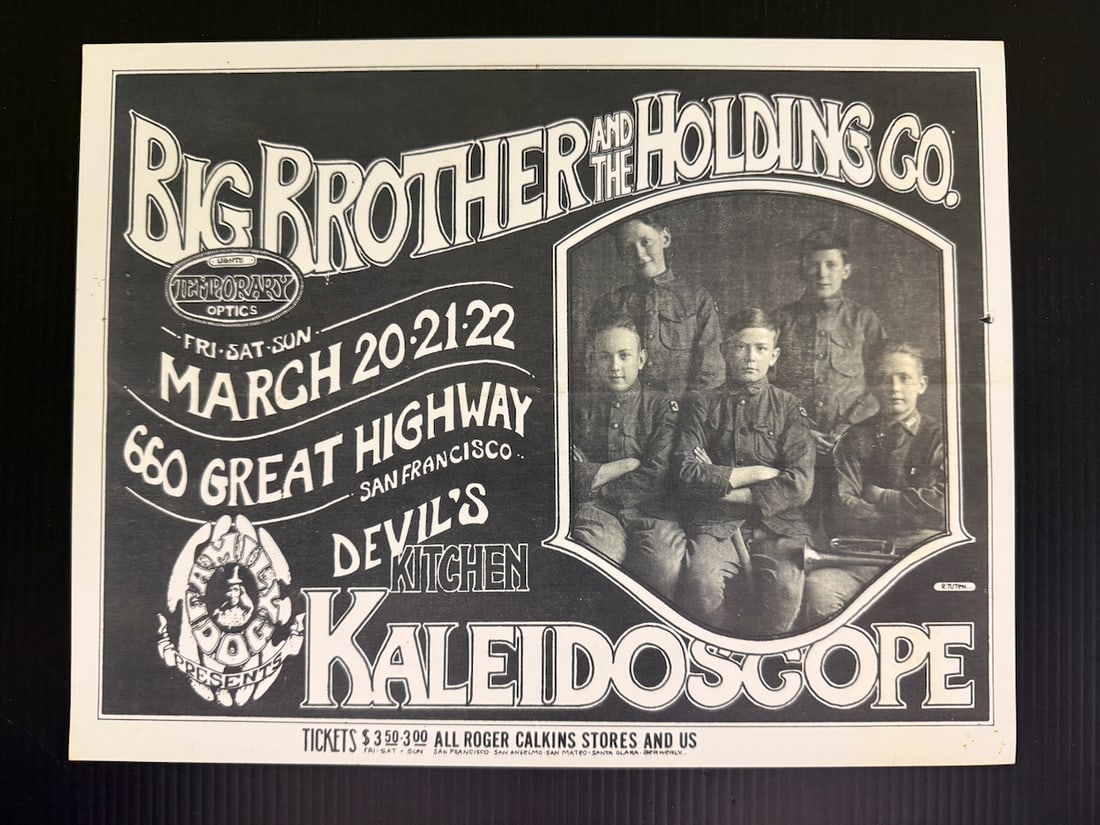 BIG BROTHER - JOPLIN - AT KALEIDOSCOPE: BIG BROTHER - JOPLIN - AT KALEIDOSCOPE