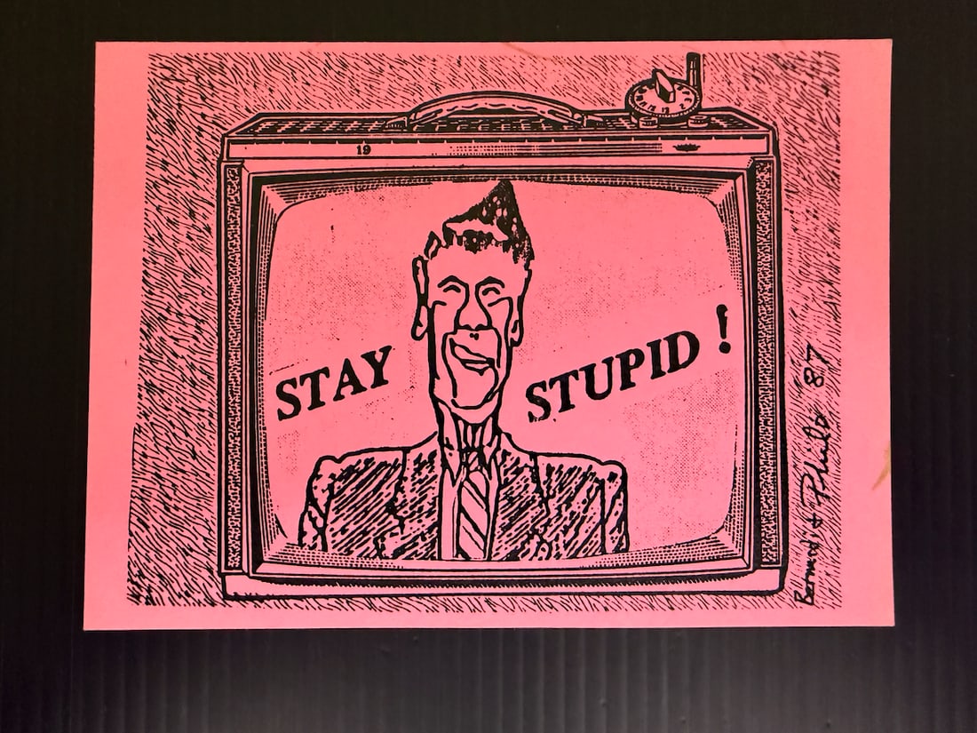 STAY STUPIC CARD: STAY STUPIC CARD