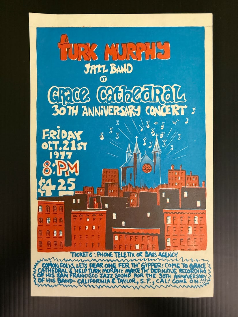 TURK MURPHY - HANDBILL: TURK MURPHY - HANDBILL