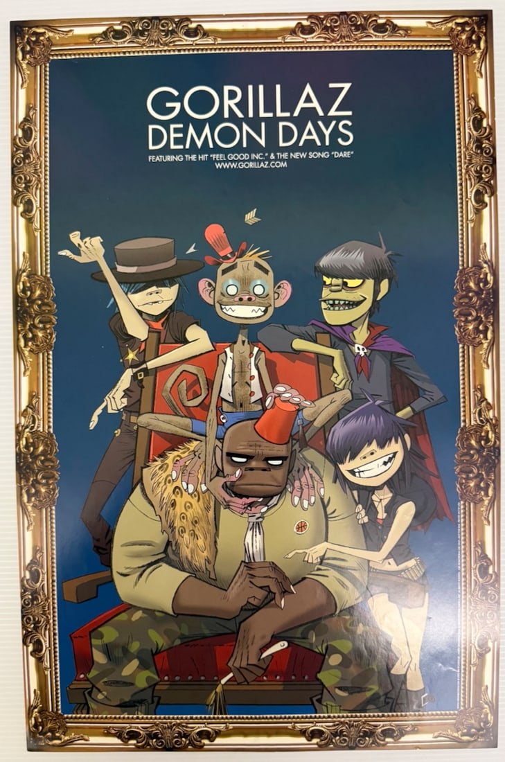 GORILLAZ DEMON DAYS PROMO: GORILLAZ DEMON DAYS PROMO