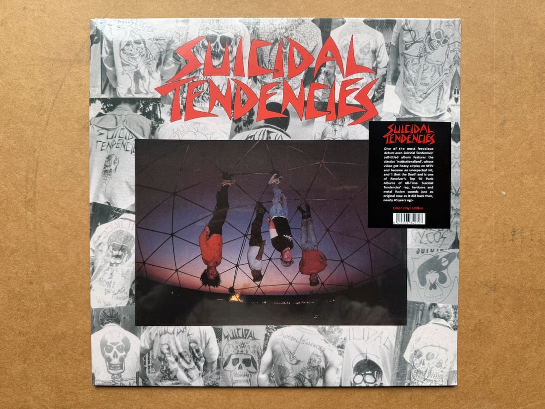 Suicidal Tendencies - Suicidal Tendencies - sealed - colored vinyl: Suicidal Tendencies - Suicidal Tendencies - sealed - colored vinyl