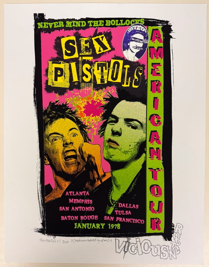 ONE OF A KIND IN THE WORLD - SEX PISTOLS - DAVID BYRD (1 of 3)