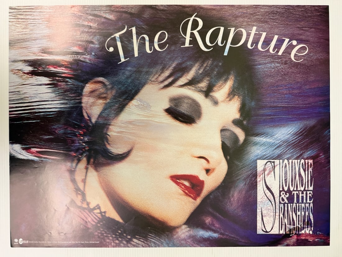 SIOUXSIE & THE BANSHEES - THE RAPTURE POSTER (1 of 1)