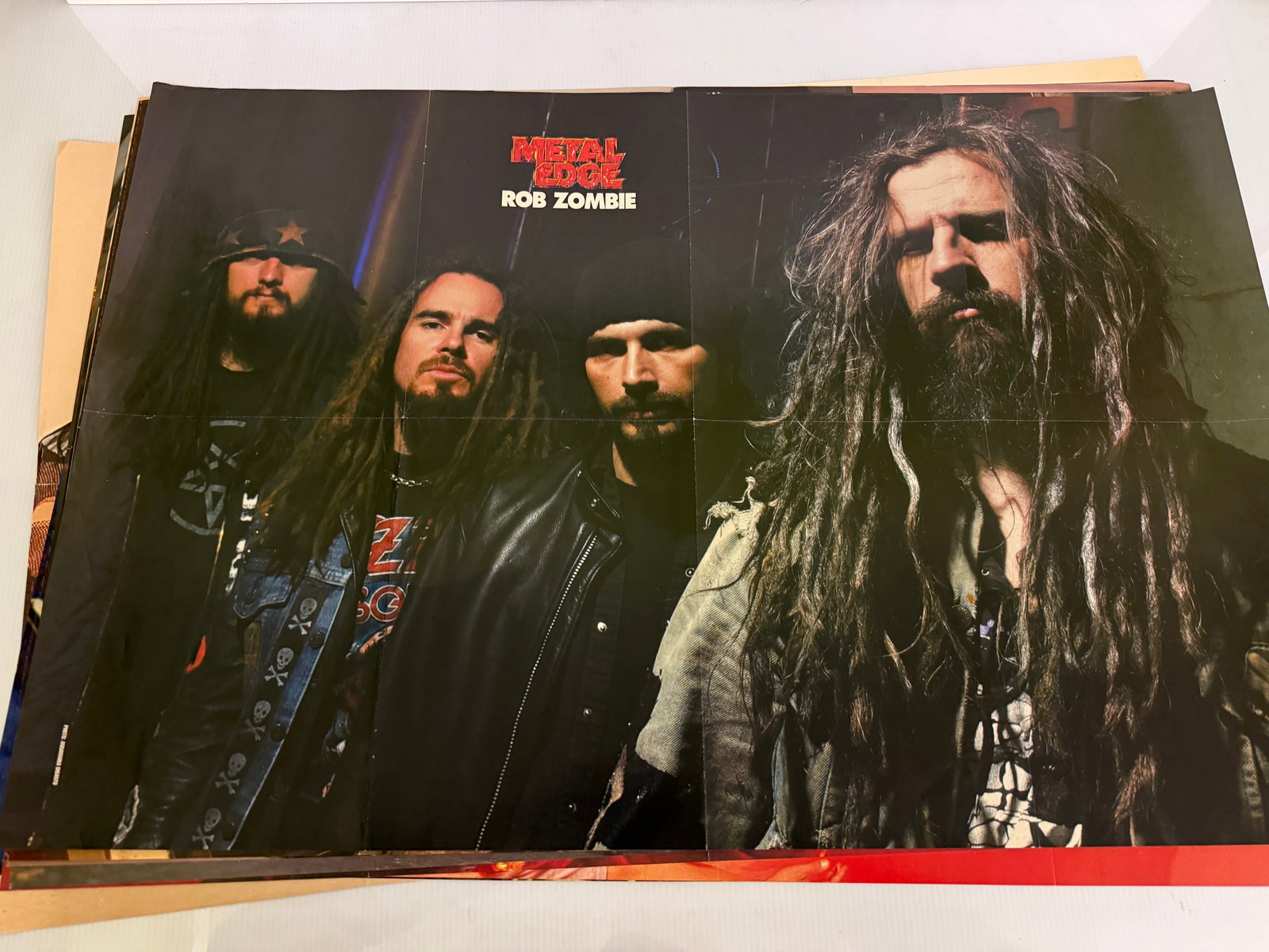 ROB ZOMBIE - SYSTEM OF A DOWN - METAL EDGE MAGAZINE POSTERS (1 of 2)