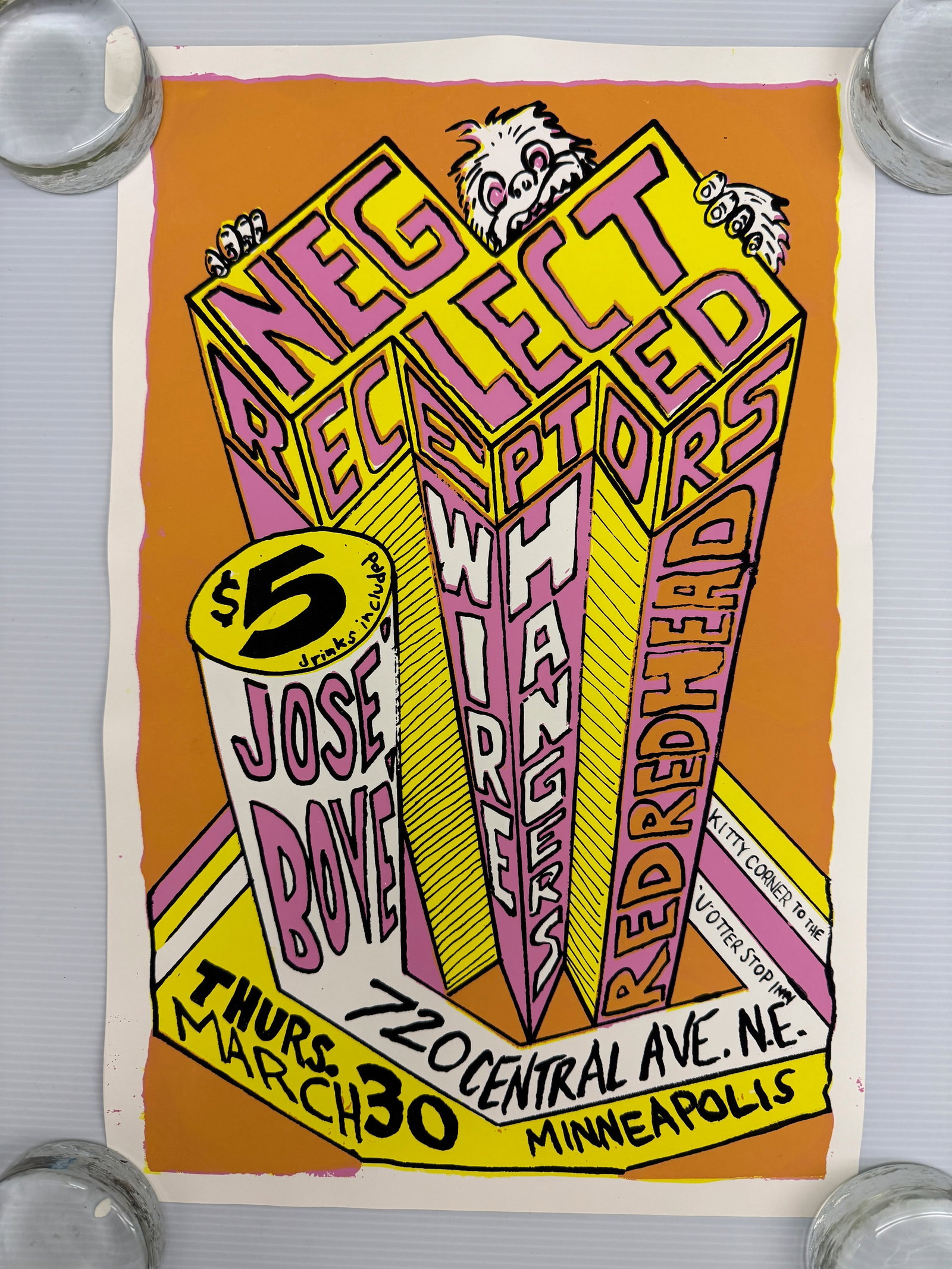 NEGELCT - RECEPTORS - WIRE HANGERS - REDHEADED (1 of 1)