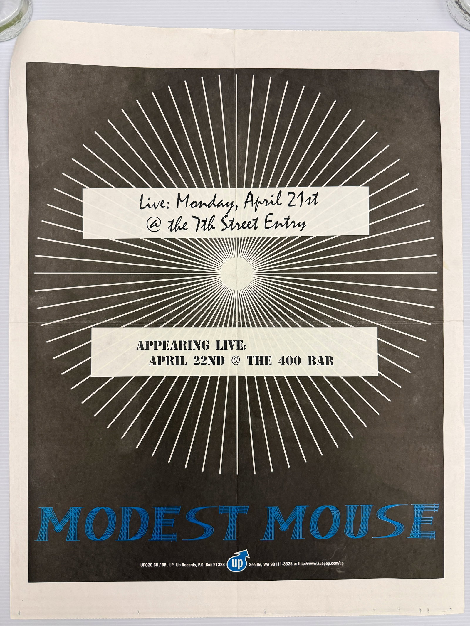 MODEST MOUSE - LIVE AT FIRST AVE. MINNEAPOLIS - 7TH STREET ENTRY (1 of 1)
