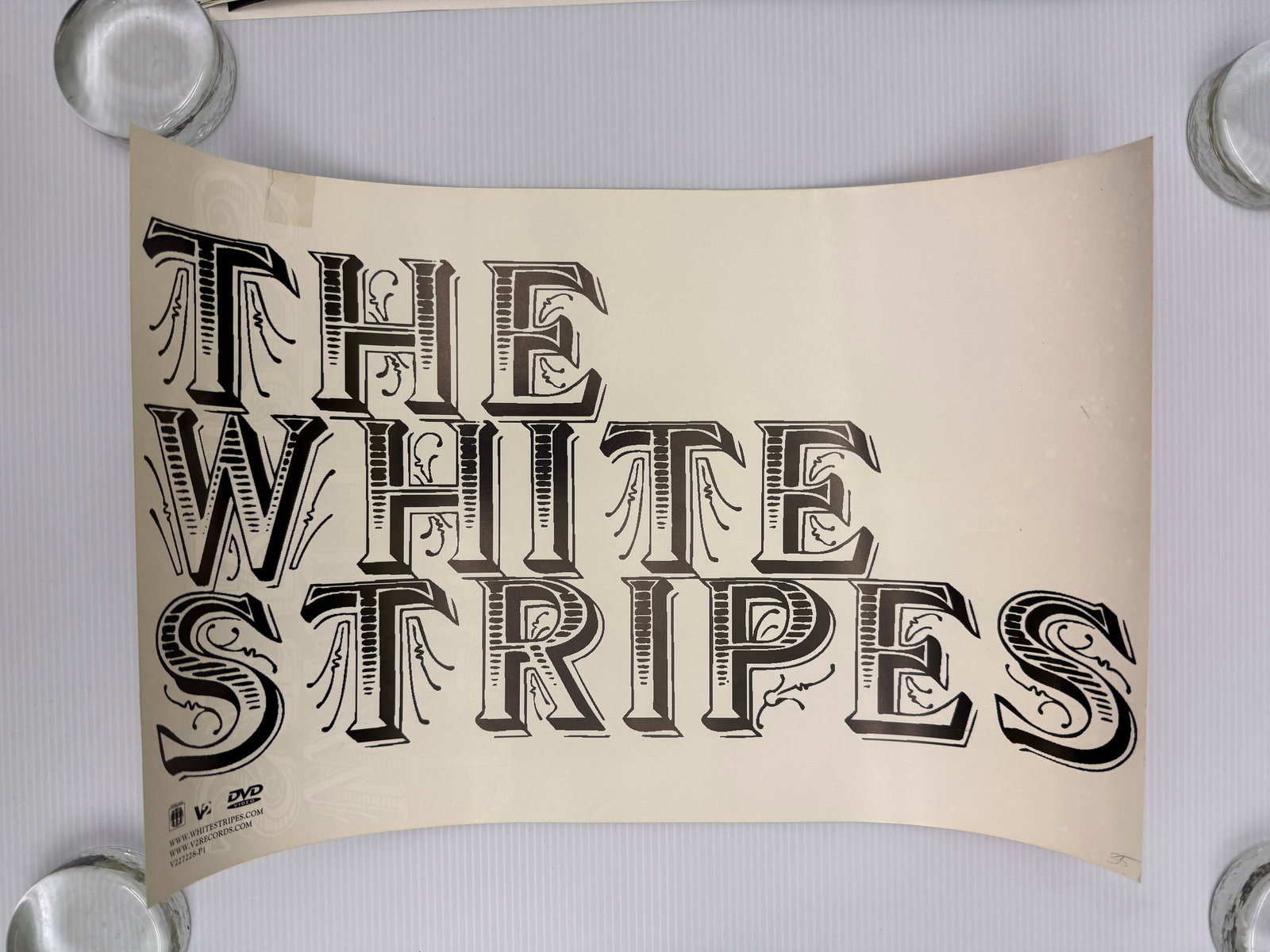 WHITE STRIPES DOUBLE SIDED POSTER - 2