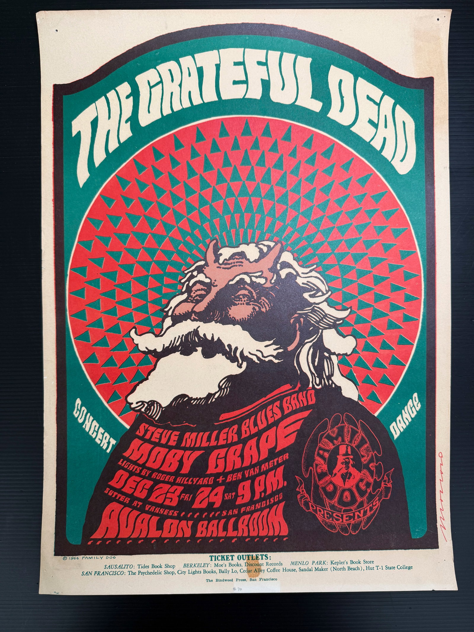 FD40 - GRATEFUL DEAD - 1ST (1 of 1)