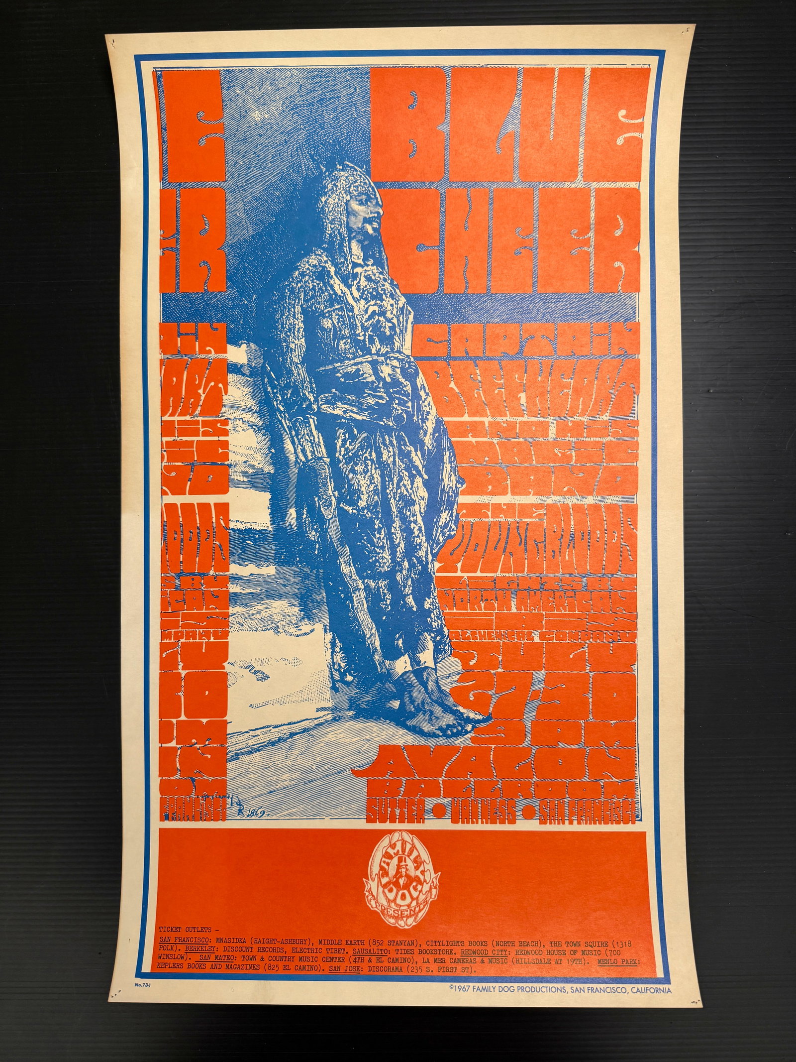 FD73 - BLUE CHEER - 1ST: FD73 - BLUE CHEER - 1ST