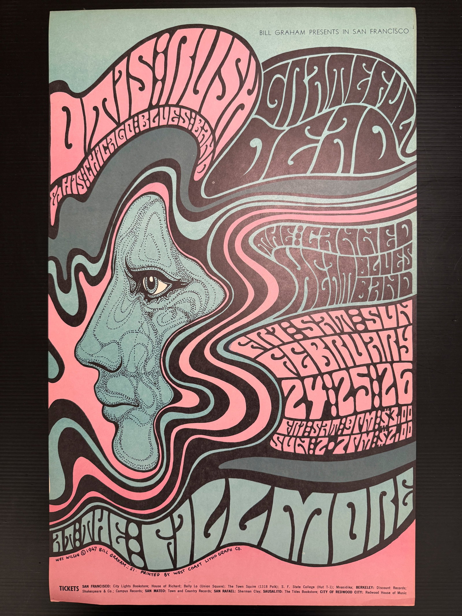 BG51 - GRATEFUL DEAD / OTIS RUSH - 2ND (1 of 1)