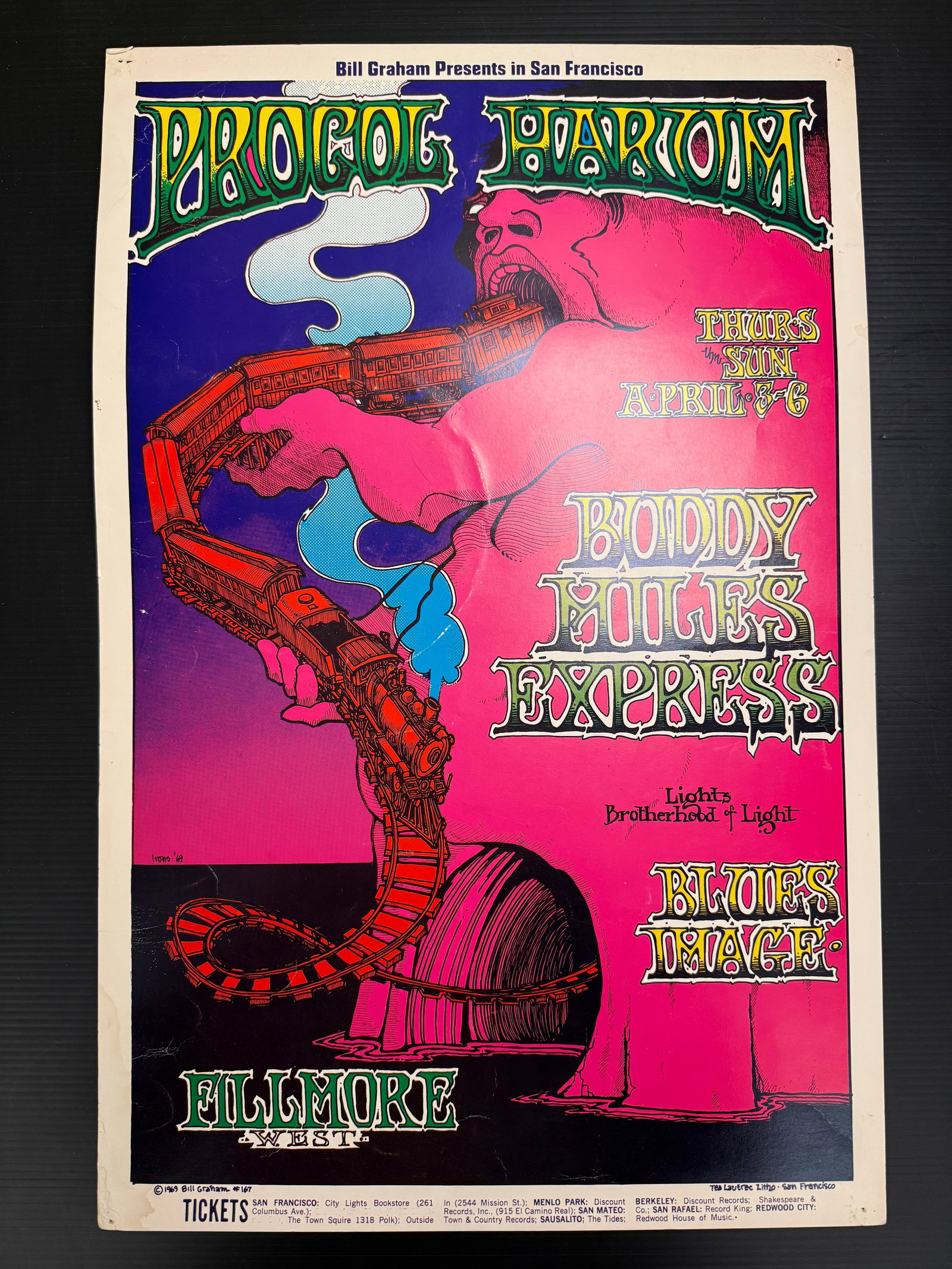 BG167 - PROCOL HARUM - 1ST (1 of 1)