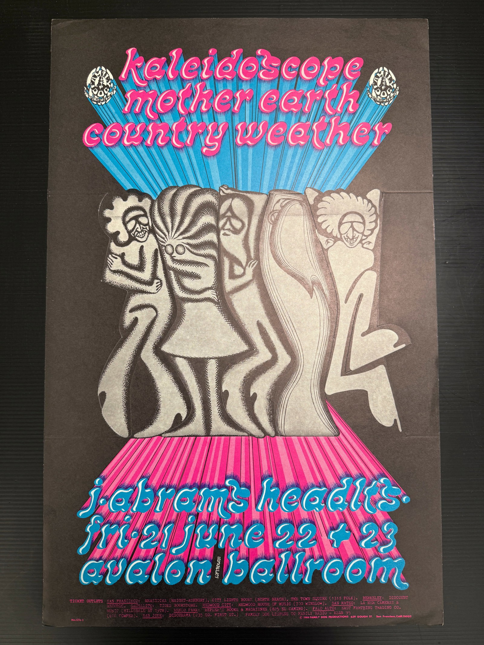 FD124 - KALEIDOSCOPE - 1ST: FD124 - KALEIDOSCOPE - 1ST. DIE-CUT IS PERFECT.