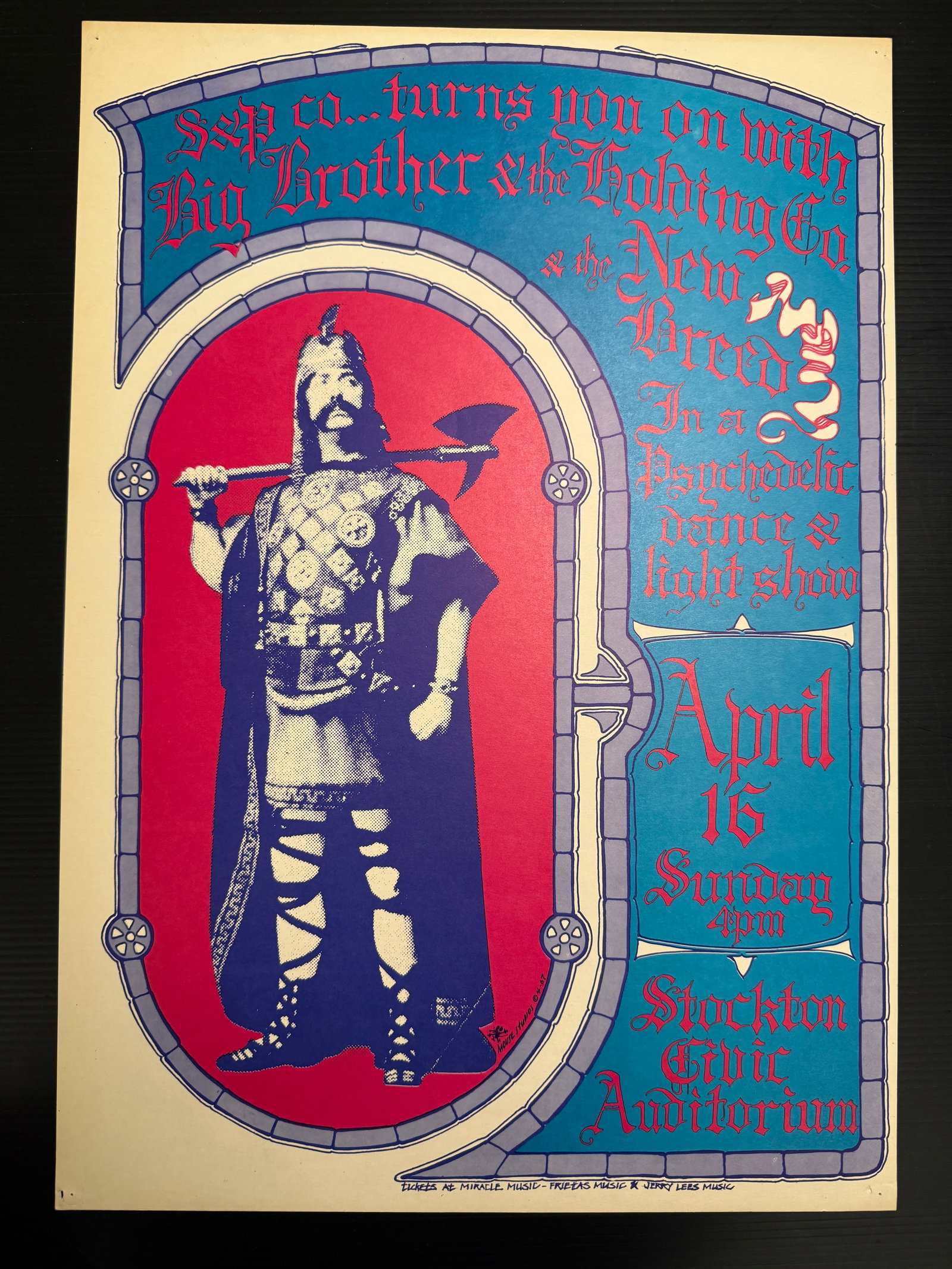 BIG BROTHERS - STOCKTON CIVIC AUDITORIUM - 1ST (1 of 1)