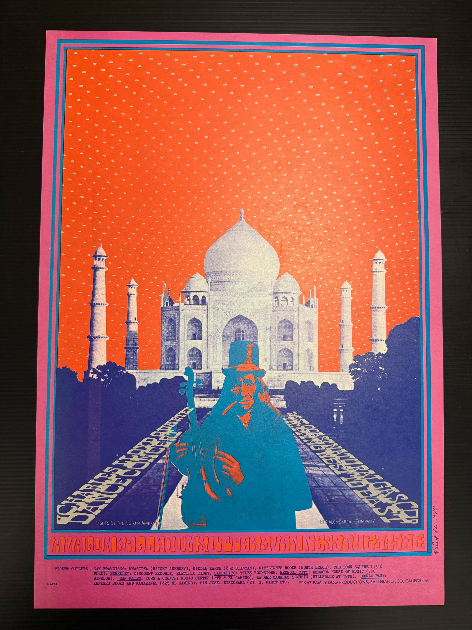 FD74 - CHARLES LLOYD - 1ST: FD74 - CHARLES LLOYD - 1ST. INDICATED BY SILVER DOTS.