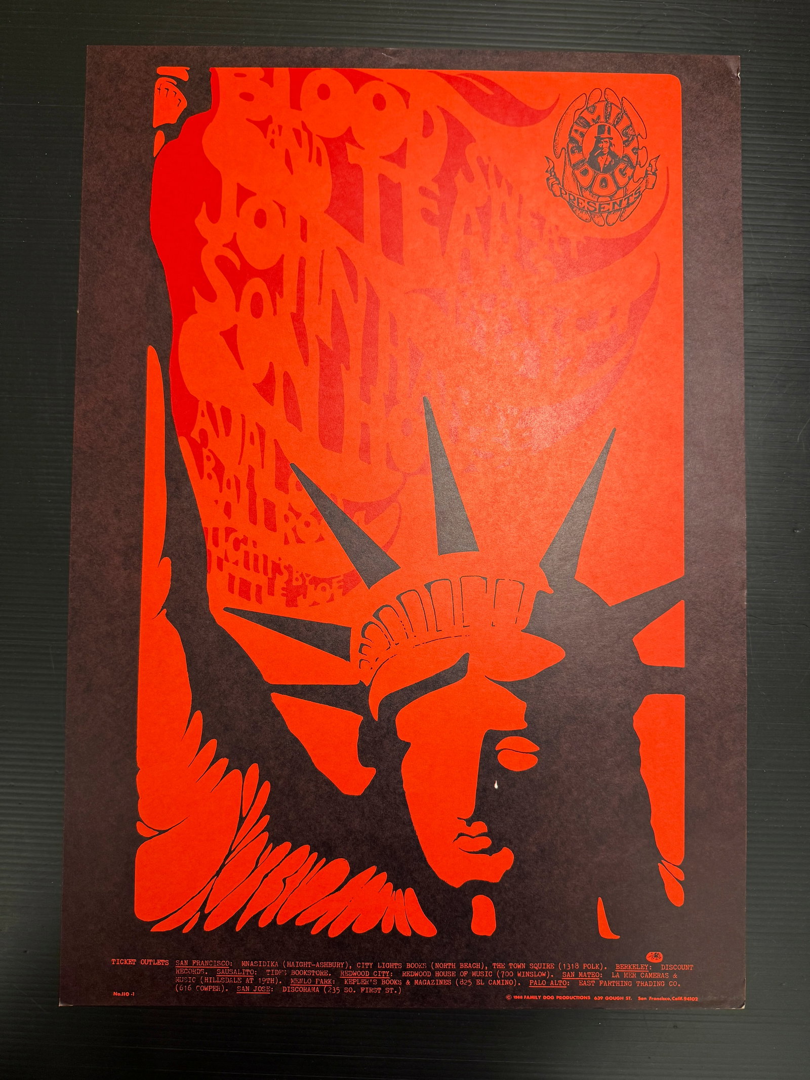 FD110 - BLOOD SWEAT AND TEARS - 1ST: FD110 - BLOOD SWEAT AND TEARS - 1ST