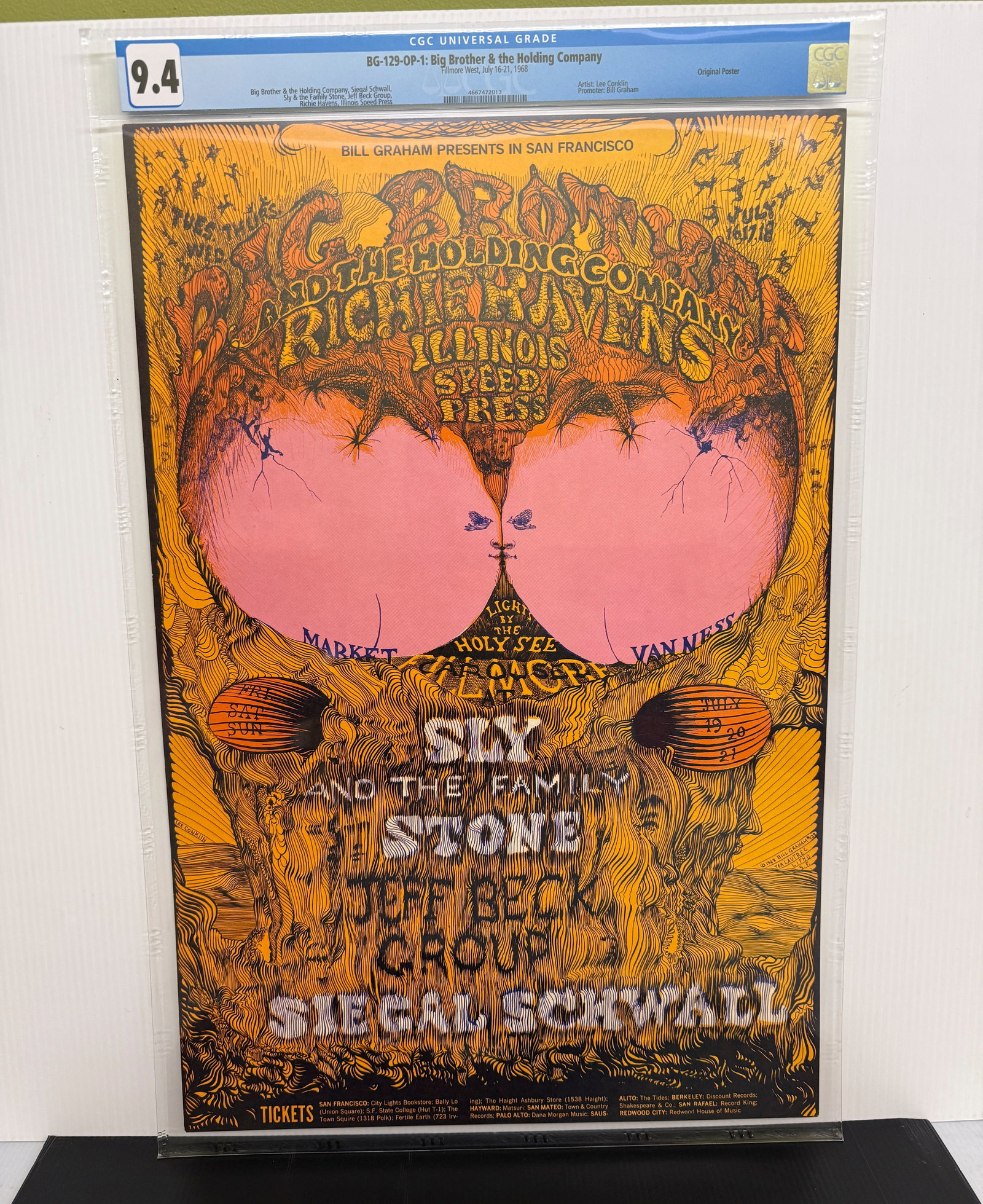 BG129 - BIG BROTHER - 1ST - GRADED 9.4: BG129 - BIG BROTHER - 1ST - GRADED 9.4