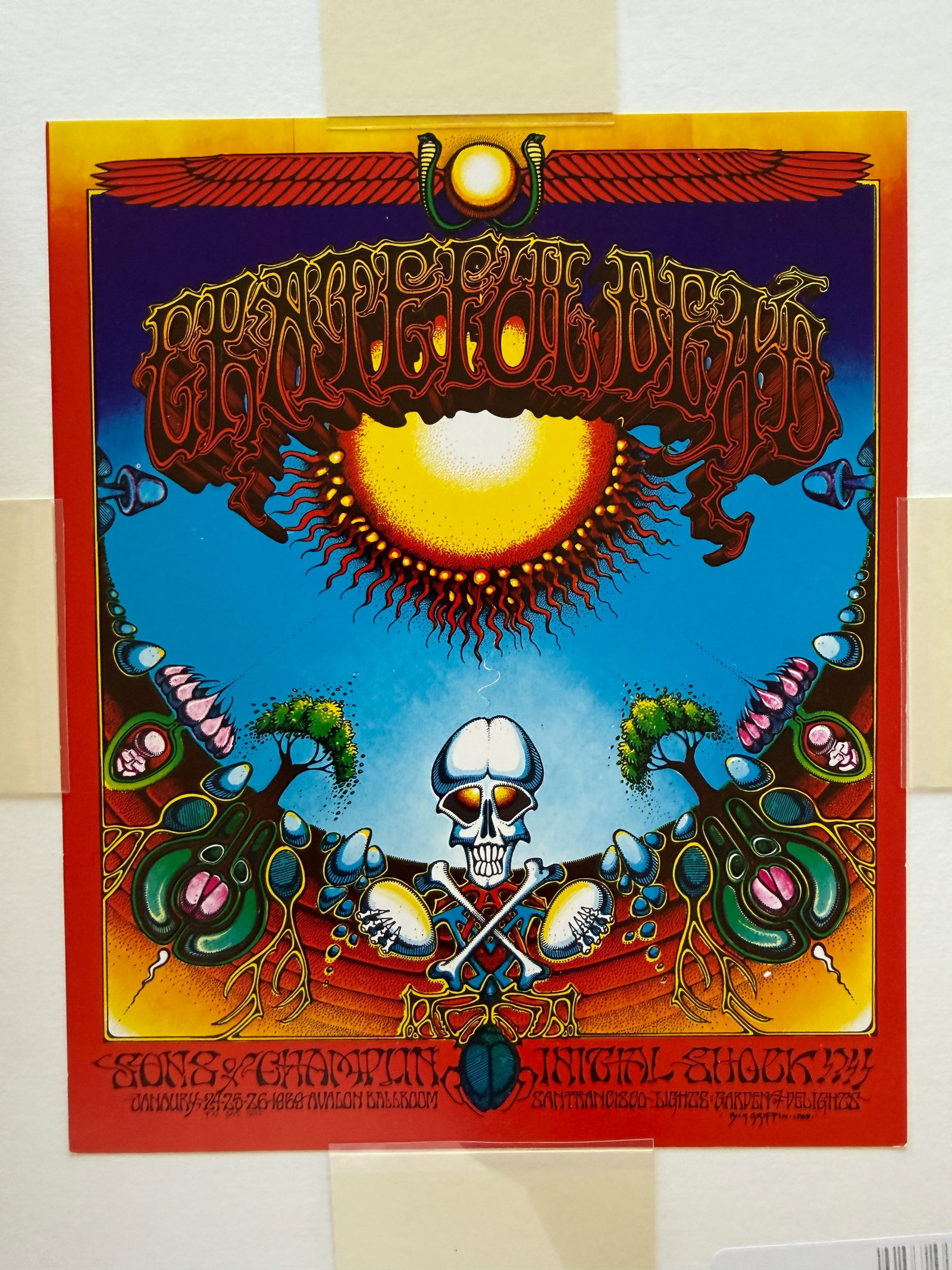 AOXOMOXOA HANDBILL - RICK GRIFFIN - 2